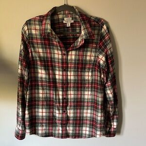 L.L. Bean Multicolor Plaid Shirt